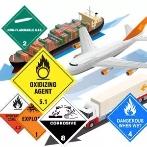 Pictogrammes des transports internationaux